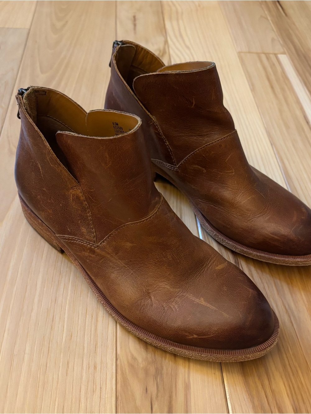 Kork Ease Ryder Leather Ankle Boots